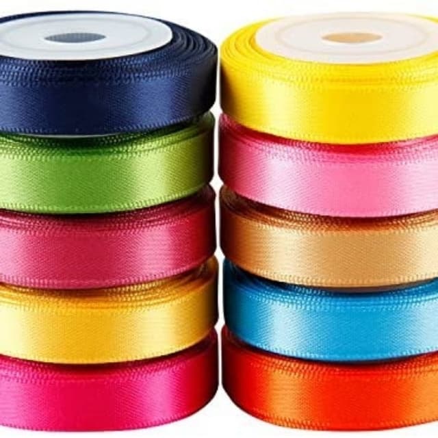 Satin Ribbon 3/8 inch (Pack of 200 yards)